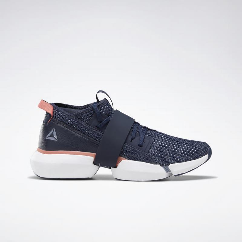Pantofi De Dans Reebok Split Flex Dama Bleumarin/Albi Romania ZJ4273DZ